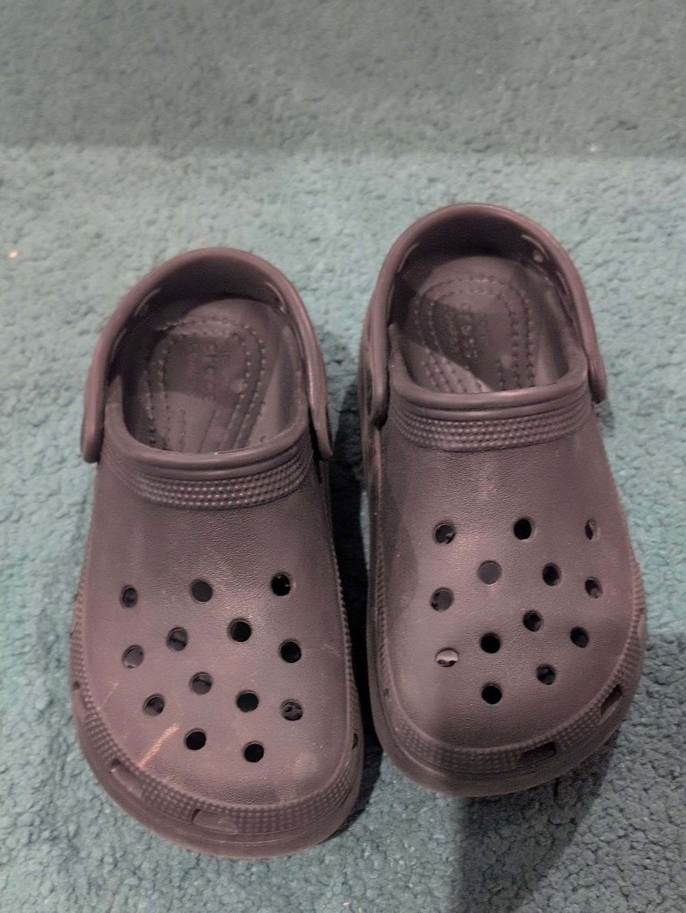 Platform Crocs 13c Kids Clog Sandals in Black - Comfortable Everyday Shoes